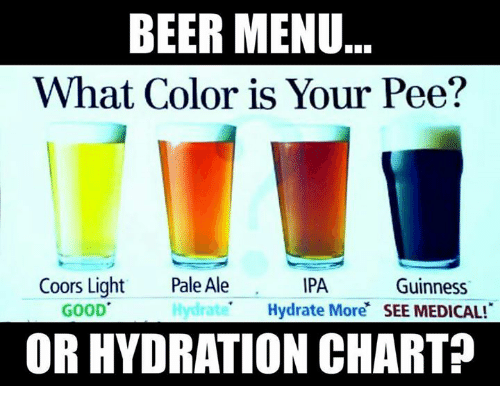 beer or pee