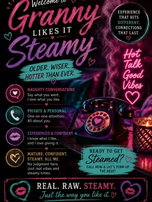 Granny likes it Hot and Steamy