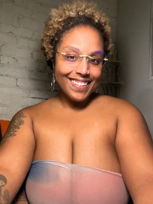 Spend time with a fierce, enchanting, and insatiable black goddess who likes a slow burn...