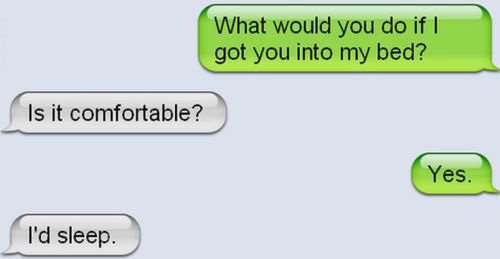 Honesty Decline A Sext Advance