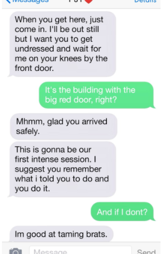 Master Sexting Mondays &ndash; Brat Taming Texts