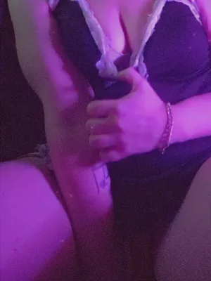 Naughty in silk and lace