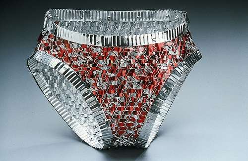 recycled soda can underwear