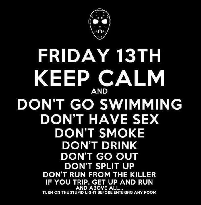 Is Sex on Friday the 13th Safe