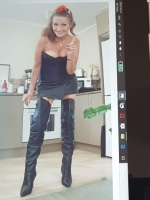 Hot Lonely Widow with Sexy Stilettos and Lurid Dreams