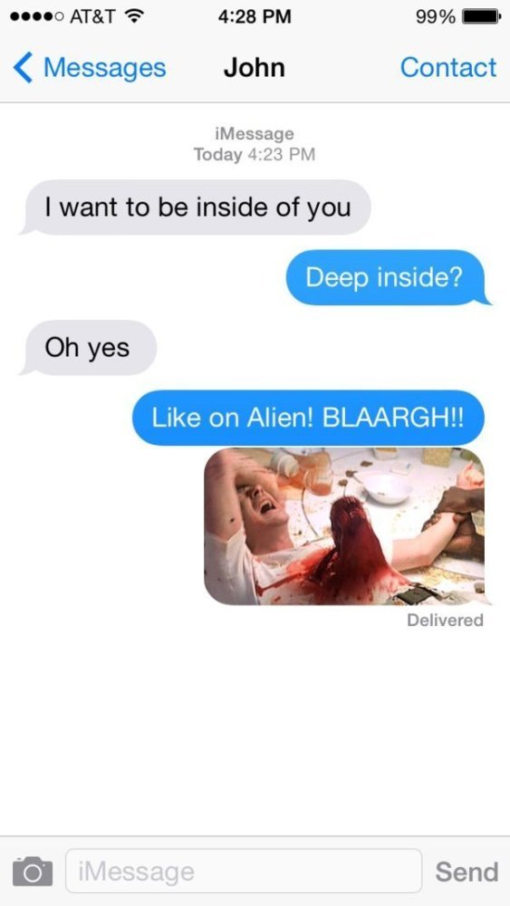 Fire Back Humor to Unwanted Sexter