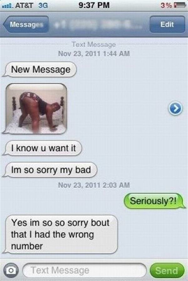 sexting wrong person