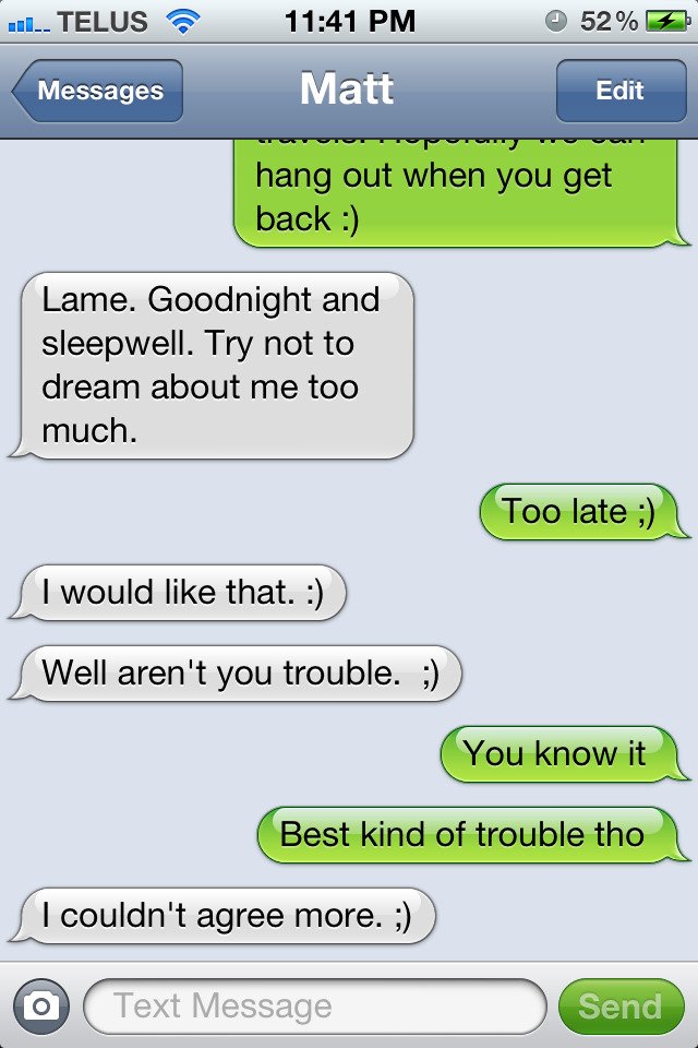 Master Sexting Mondays &ndash; Short Simple Sexts