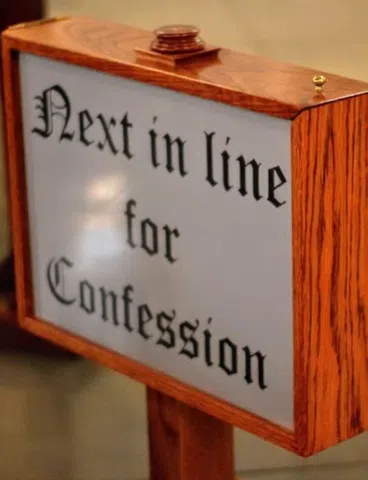 gay confession booth