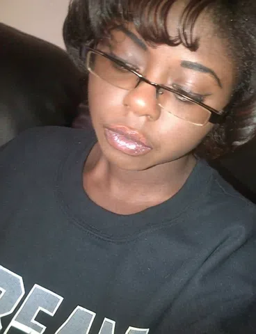Sweet university ebony student