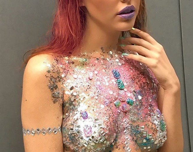 star-dusted disco boobies