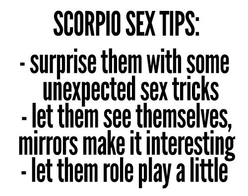 Scorpio sex