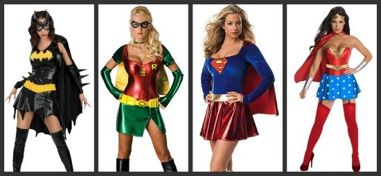 sexy superhero costumes