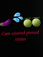 Cum Covered Pierced Titties cover image