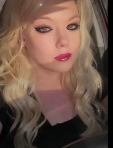 Sexy busty blonde