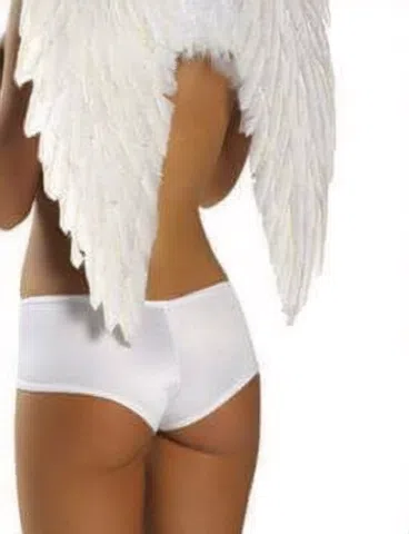 Mysterious Angel wants to be naughty