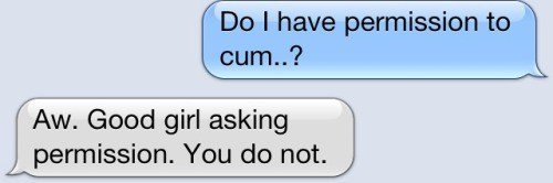 It’s polite to ask permission