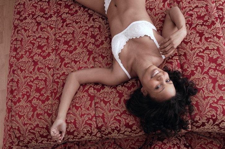 Happy Nude Woman