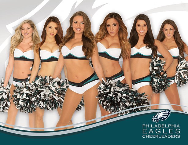 Eagles cheerleaders
