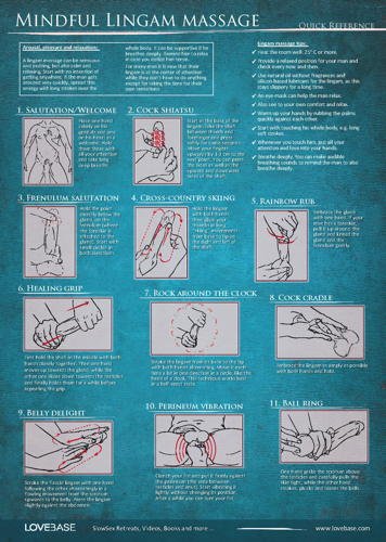 How to give a Lingam Massage