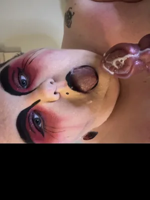 Such a slut for all sorts of cum