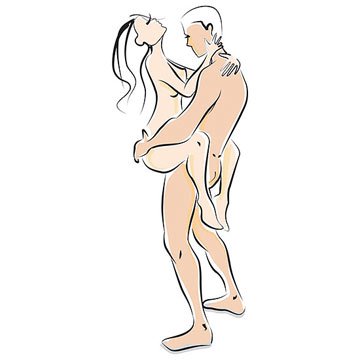 Lifted sex position