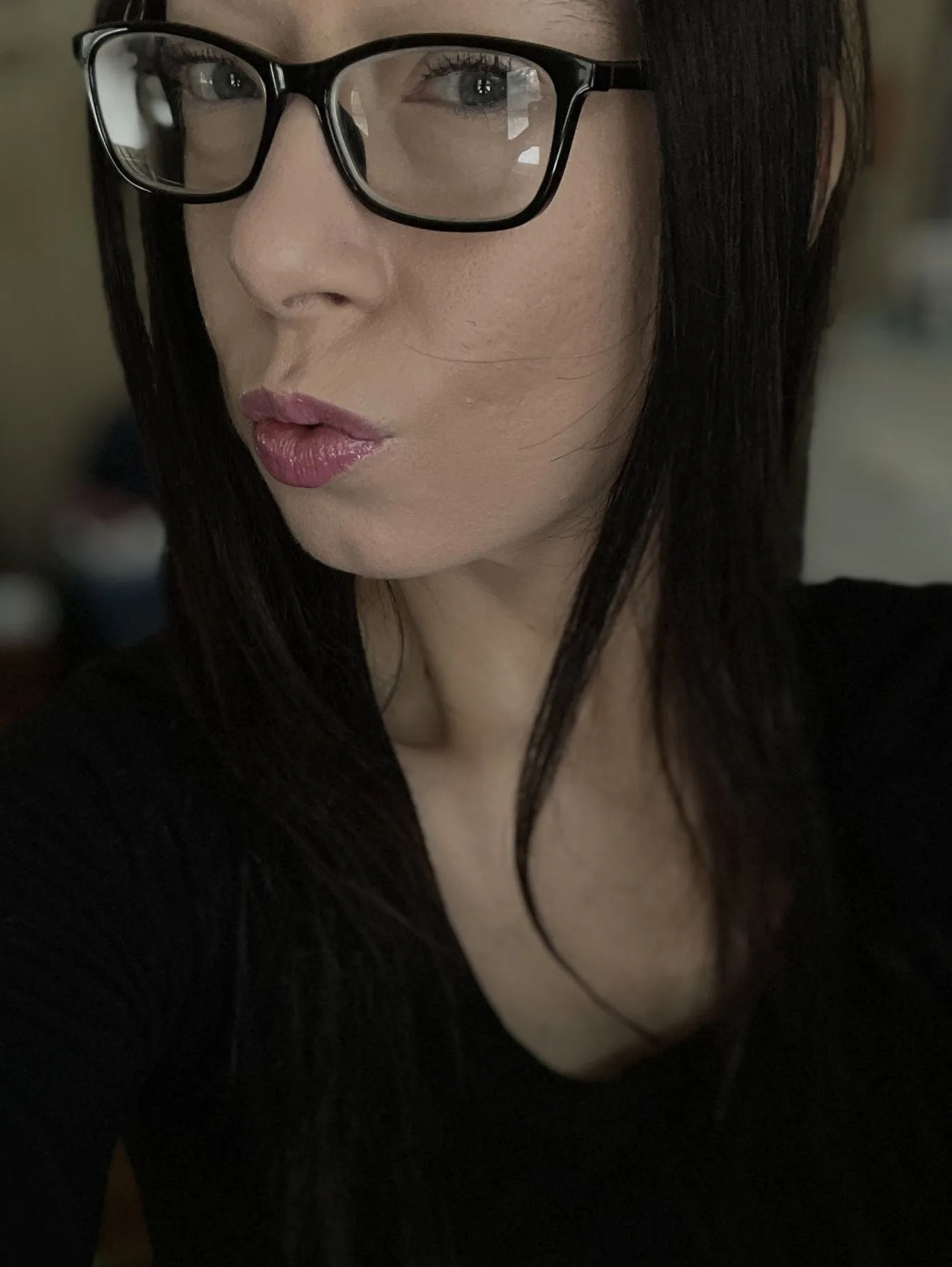 Shy, yet so sensual.