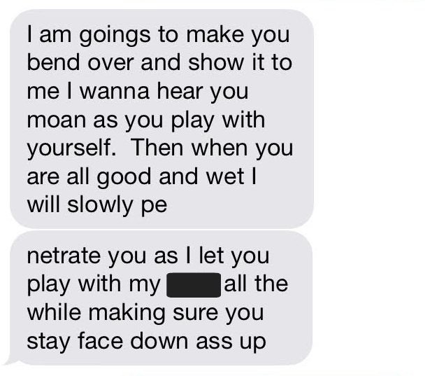 sexting a Be Home Soon Build Up