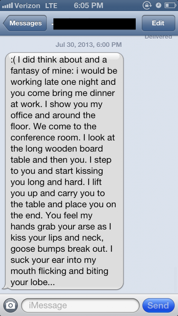 Mile High Club Sexting