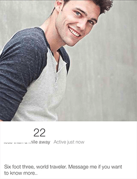 Short and Sweet tinder