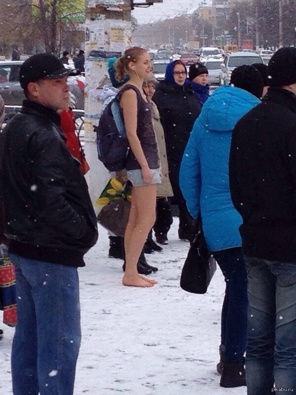 aroused by the cold