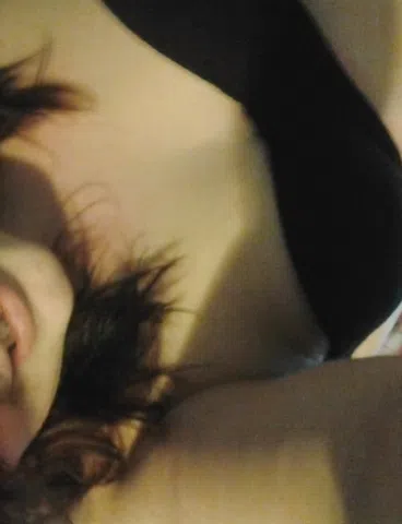 young shy lonely girl