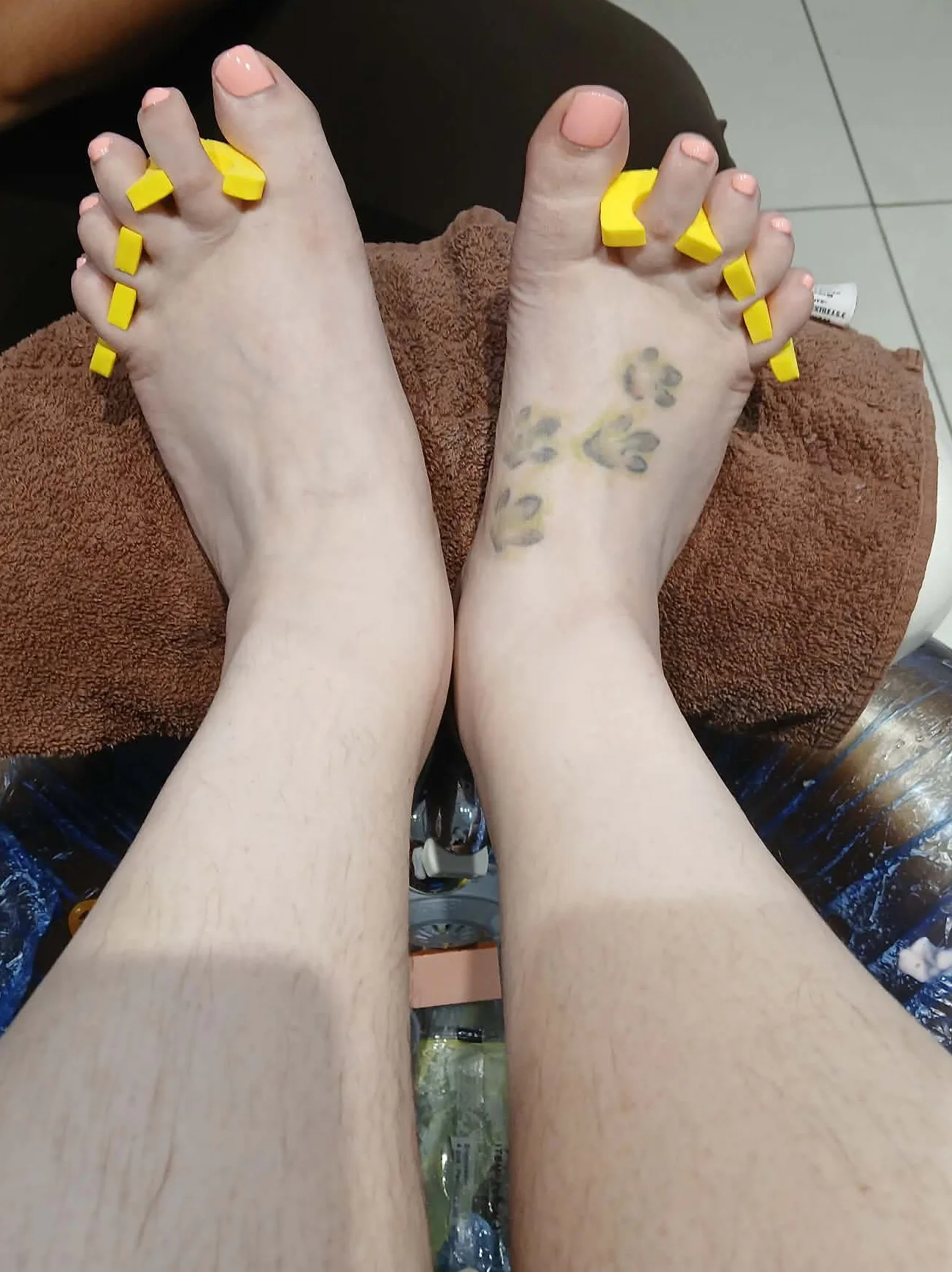 Peach Pedicure Piggy Pictures