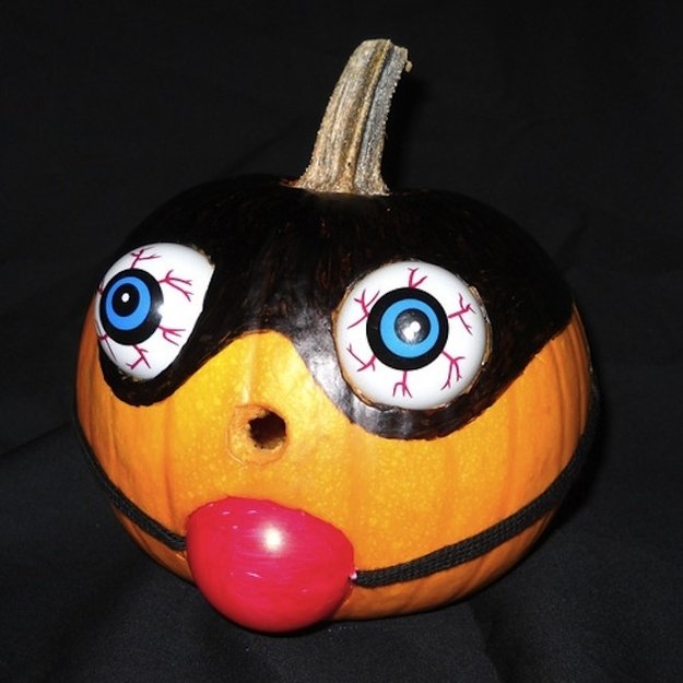ball n gag pumpkin
