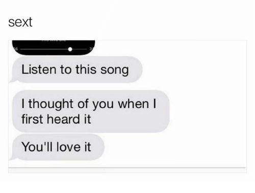 Master Sexting Mondays &ndash; Songs for your sexting sessions