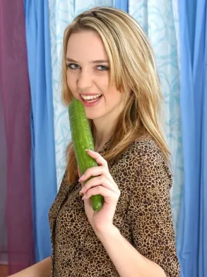 Fun with an english cucumber cover image