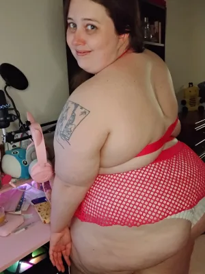 Cute Hot Pink Mesh Set Front View