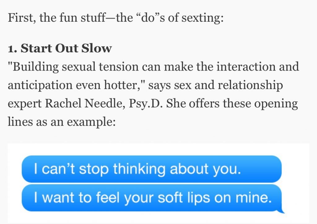 sexting