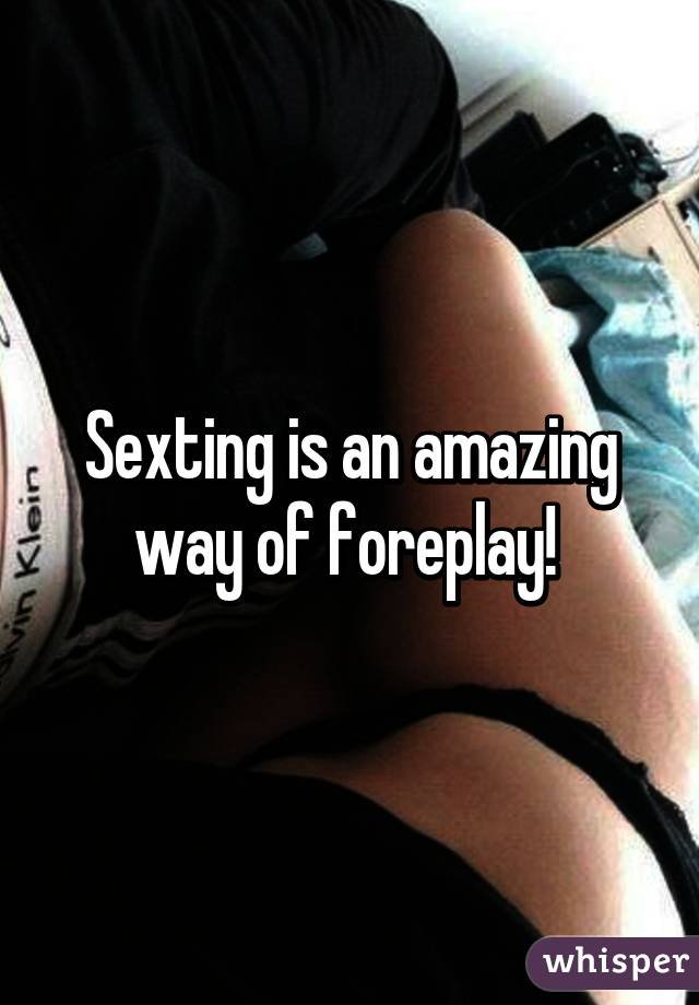 Master Sexting Mondays &ndash; Sexts as a Starter