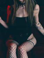 fishnets and tattoos :) cover image