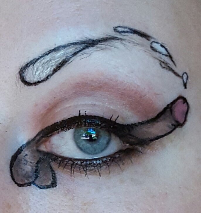 Dickliner the Sexiest Extreme Makeup Trend Shocking People Stiff