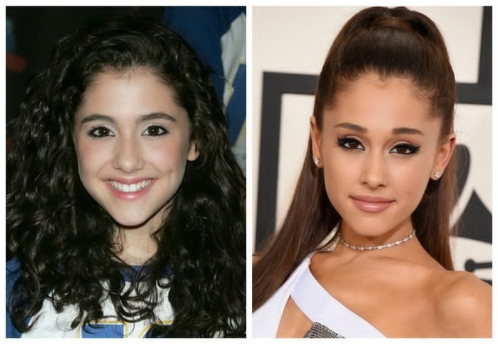 Ariana Grande then and now