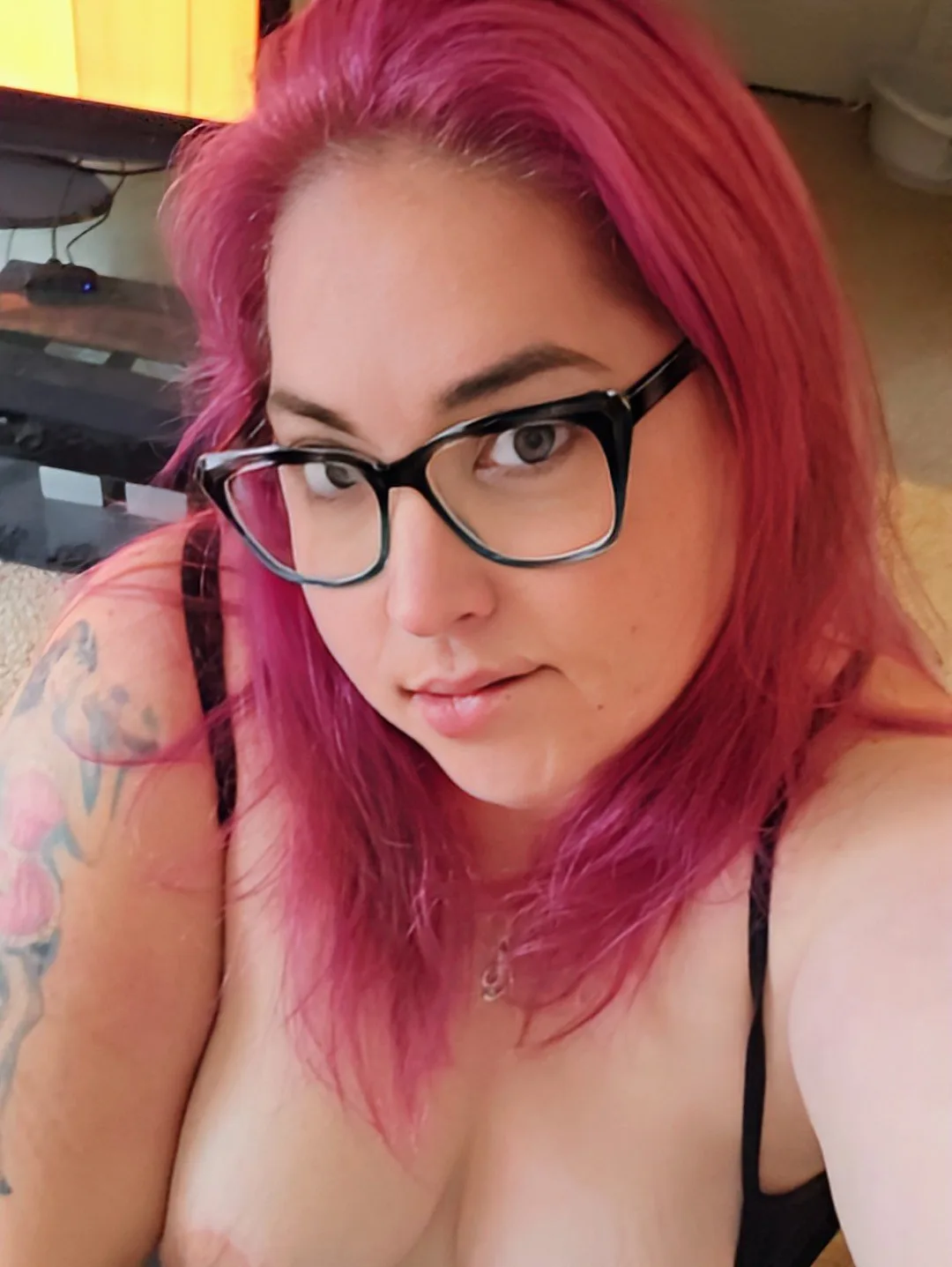 Topless tease