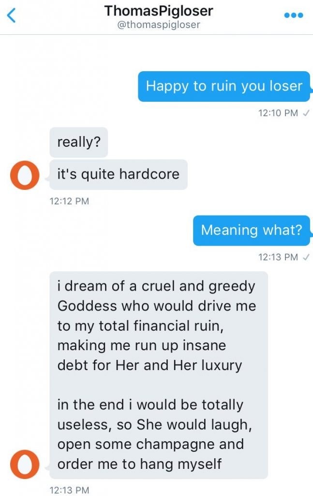findom sexting