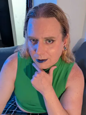 A Milf with something extra in her pants here to guide you in the art of self love