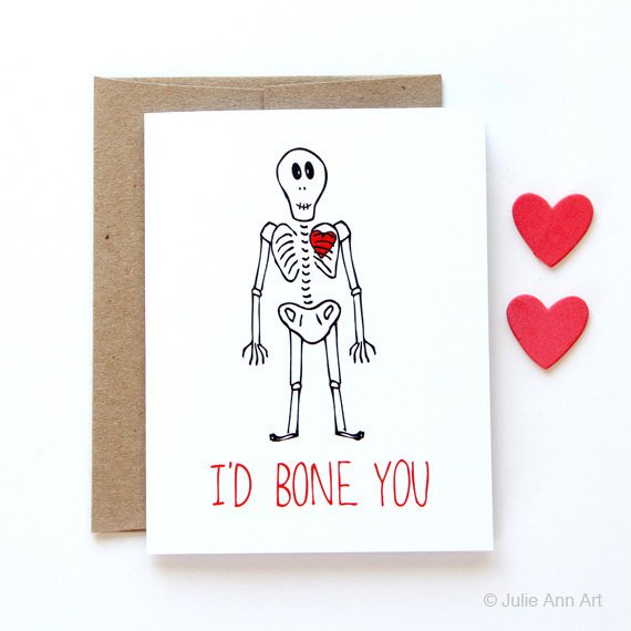 I'd Bone You Card