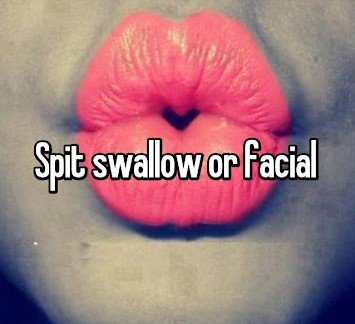 Spit or Swallow &ndash; We asked you answered