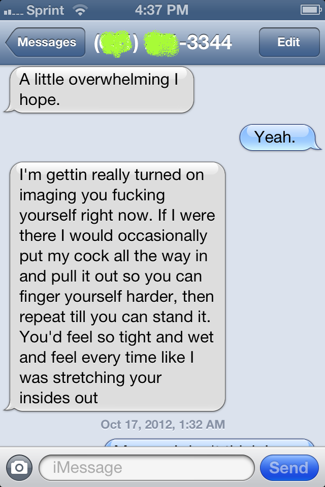 Kisses sexting