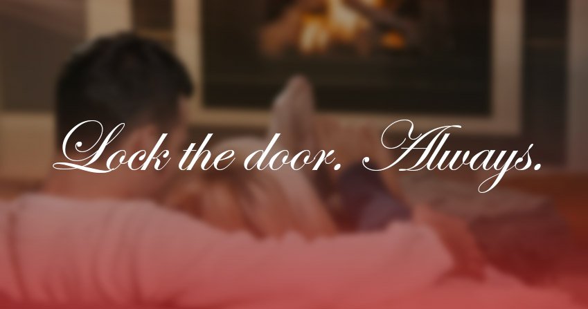 Lock door when having sex meme