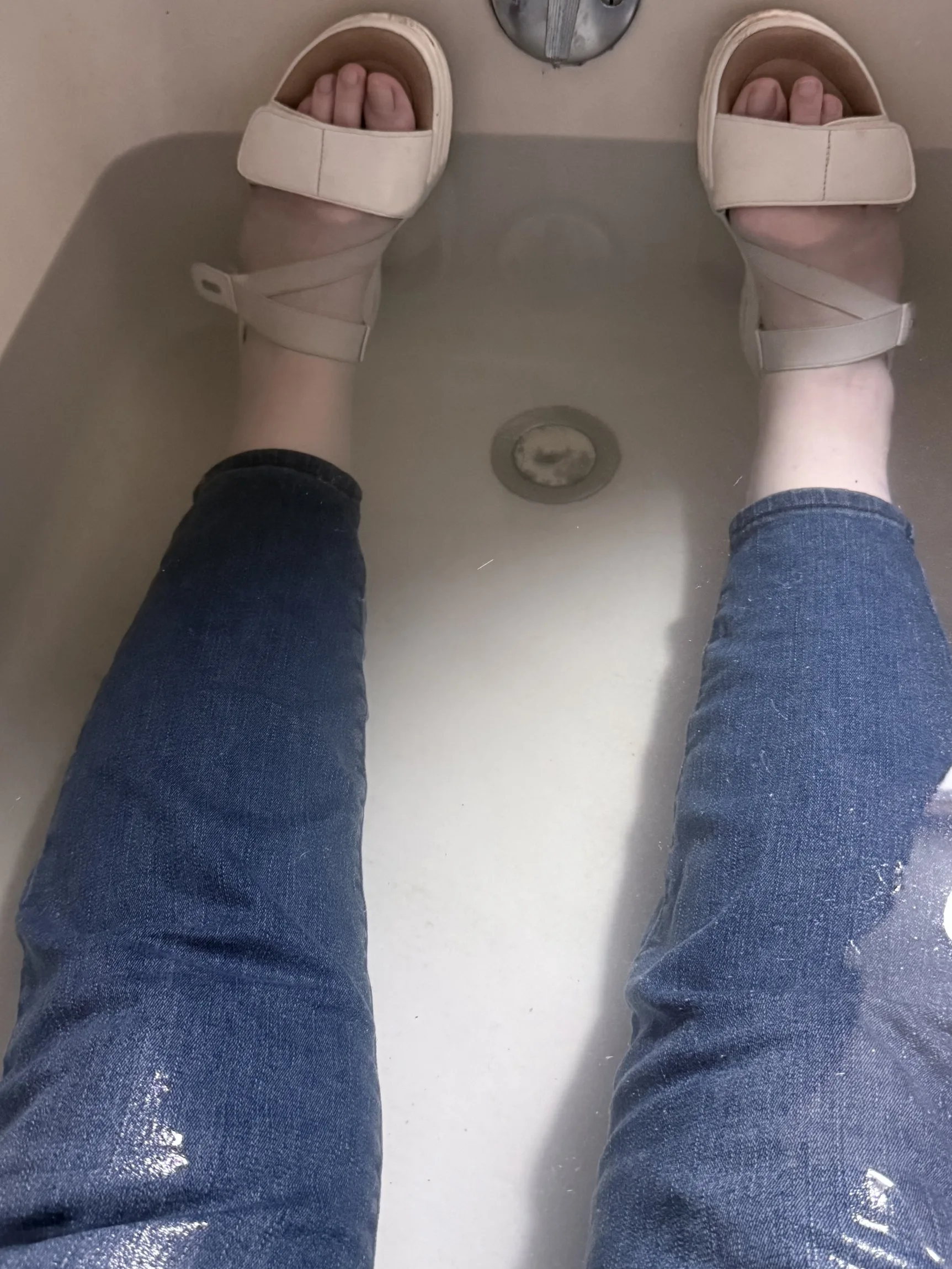 Fully clothed water fun